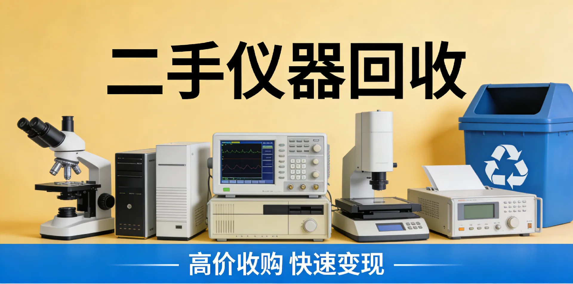 仪器回收宣传图